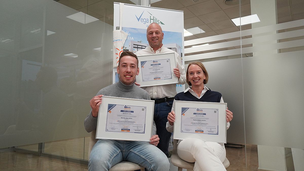 Droomhuisspanje volledige team gecertificeerd