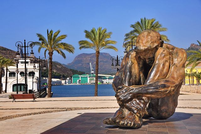 Schijnwerpers op Cartagena, Costa Calida - DroomHuisSpanje