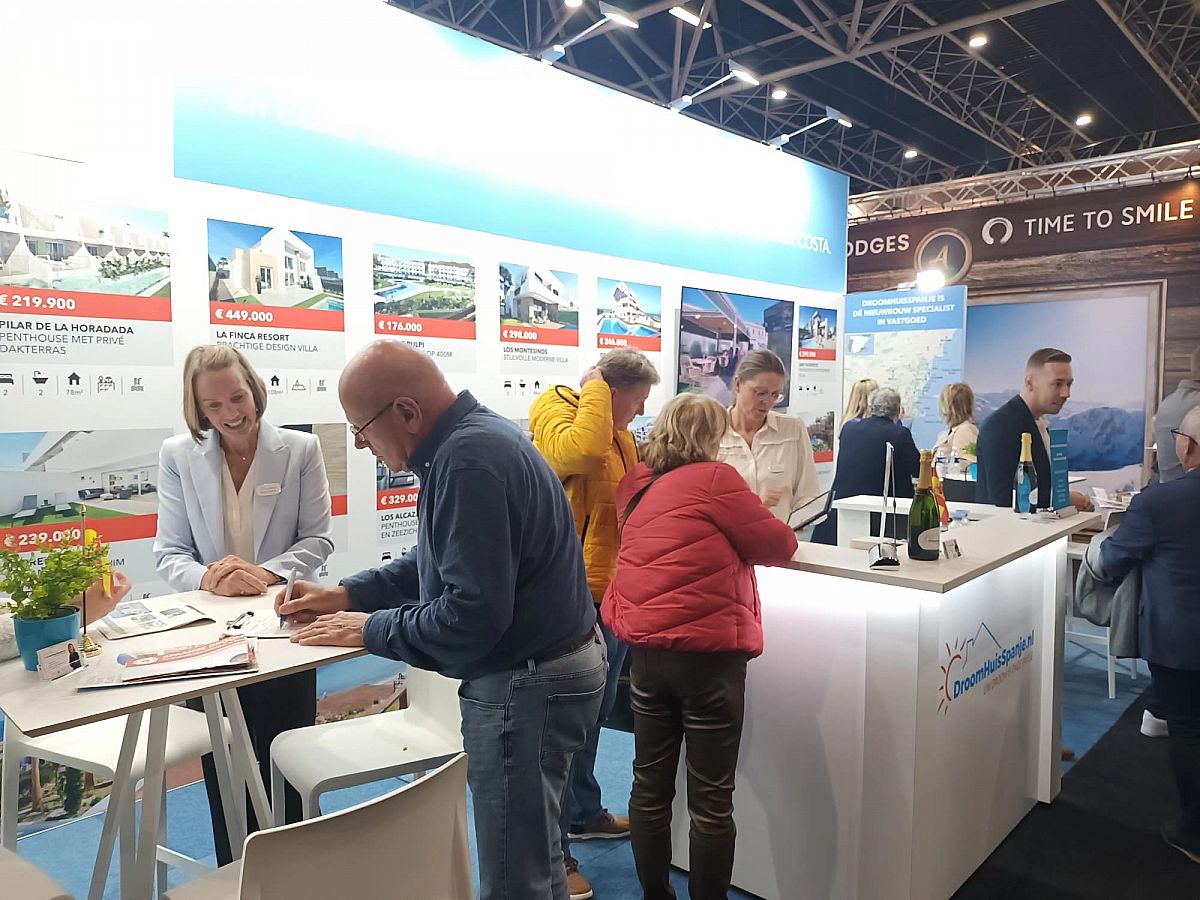 Groot succes op de Second Home Beurs afgelopen weekend